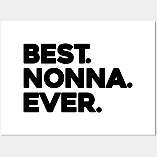 Best Nonna Ever Posters and Art